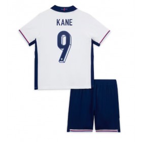 Dětské fotbalový komplet Anglie Harry Kane #9 Domácí košile ME 2024 Krátkým Rukávem